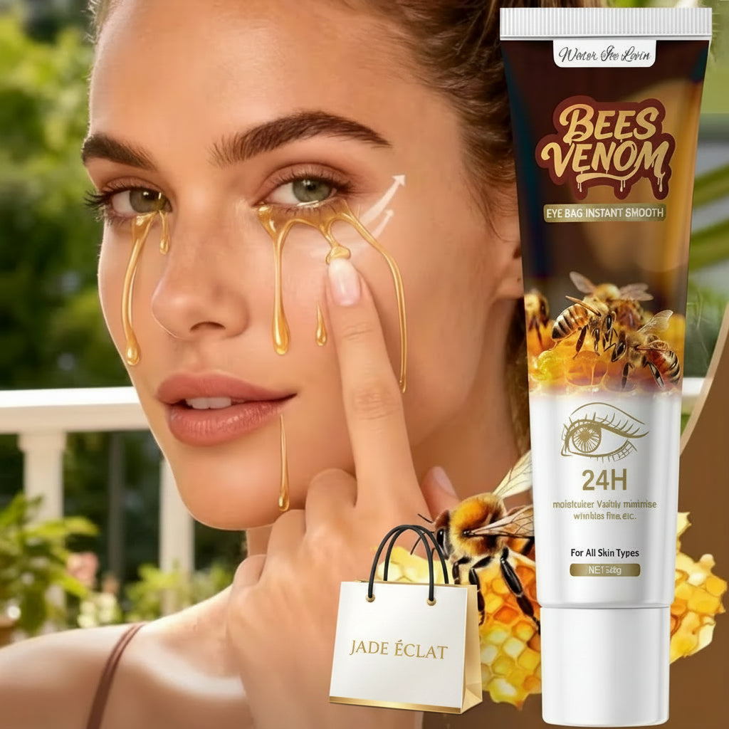 Crème Yeux Venin d'Abeille — Raffermissante, Anti-Poches & Anti-Cernes