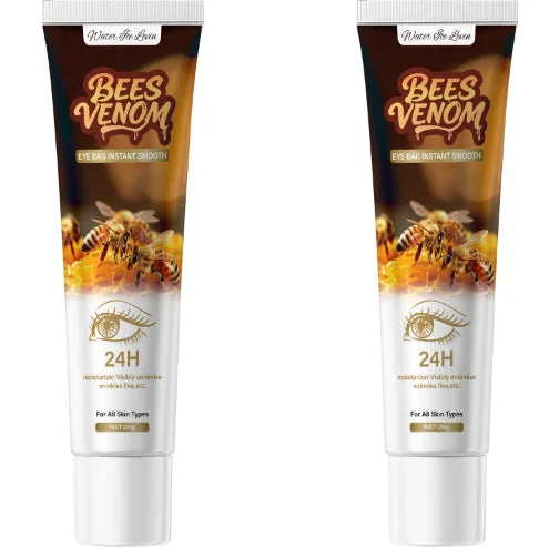 Crème Yeux Venin d'Abeille — Raffermissante, Anti-Poches & Anti-Cernes