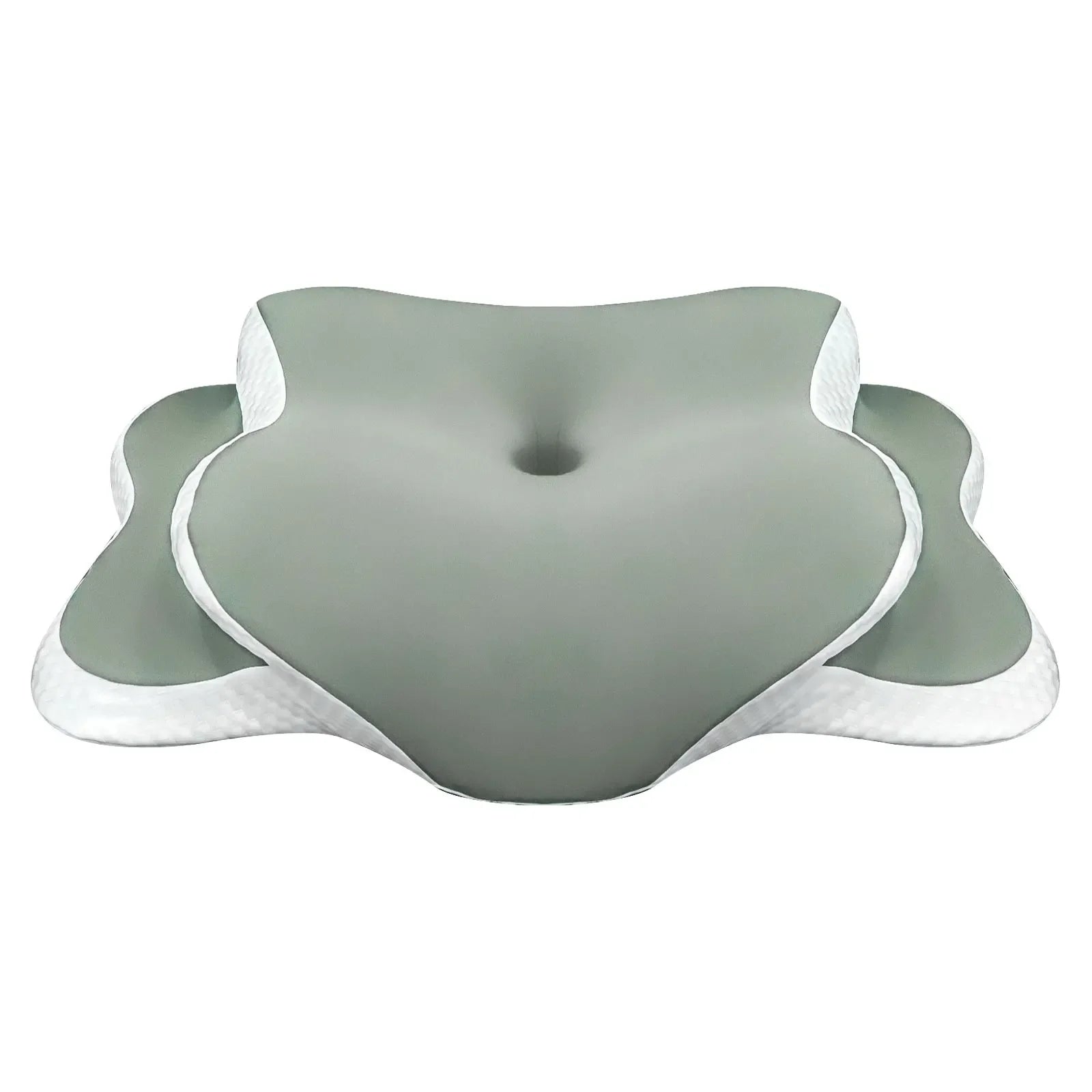 😴 Oreiller Multifonctionnel Cale Cervicale – Sommeil, Massage & Support Téléphone | Gris · Vert · Noir