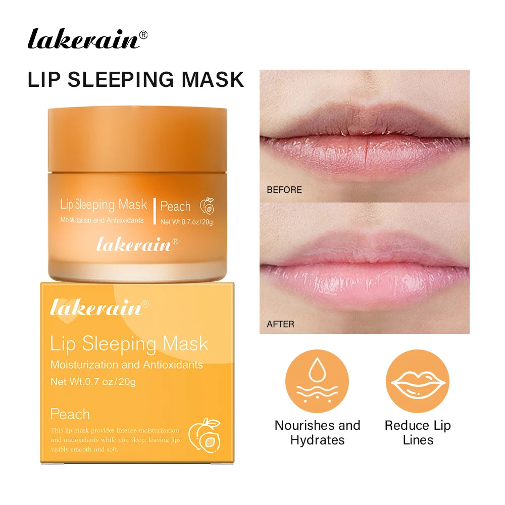 Masque Lèvres de Nuit aux Fruits – Hydratation Intense, Longue Tenue | JADE ÉCLAT