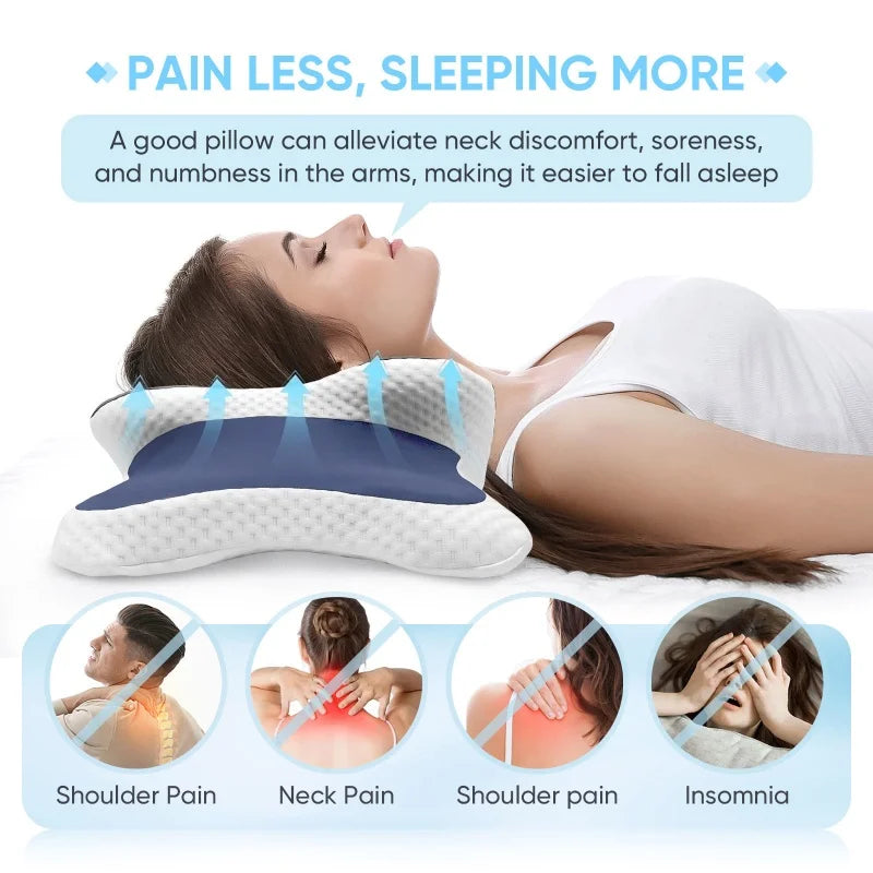 😴 Oreiller Multifonctionnel Cale Cervicale – Sommeil, Massage & Support Téléphone | Gris · Vert · Noir