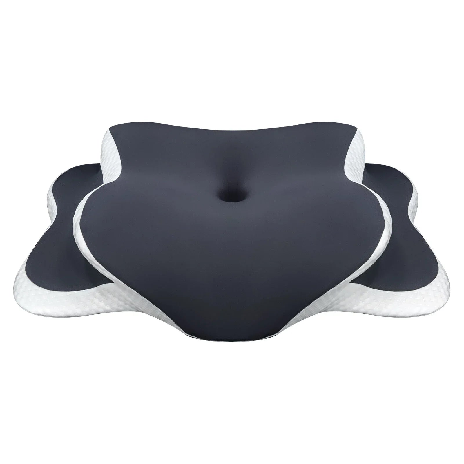 😴 Oreiller Multifonctionnel Cale Cervicale – Sommeil, Massage & Support Téléphone | Gris · Vert · Noir