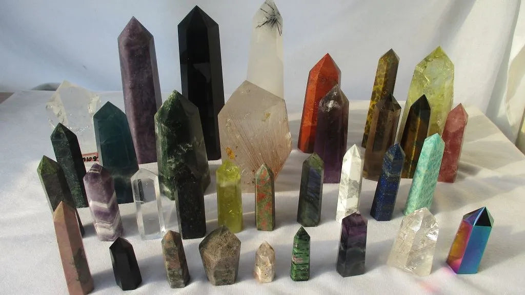 Baguette Massage Cristal Obsidienne Noire - Pierre Naturelle Bien-Être