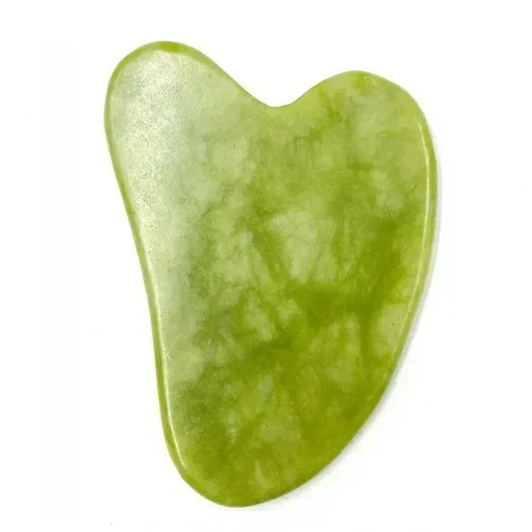 Rouleau de Jade Naturel & Gua Sha – Massage Visage, Lifting & Soins Spa
