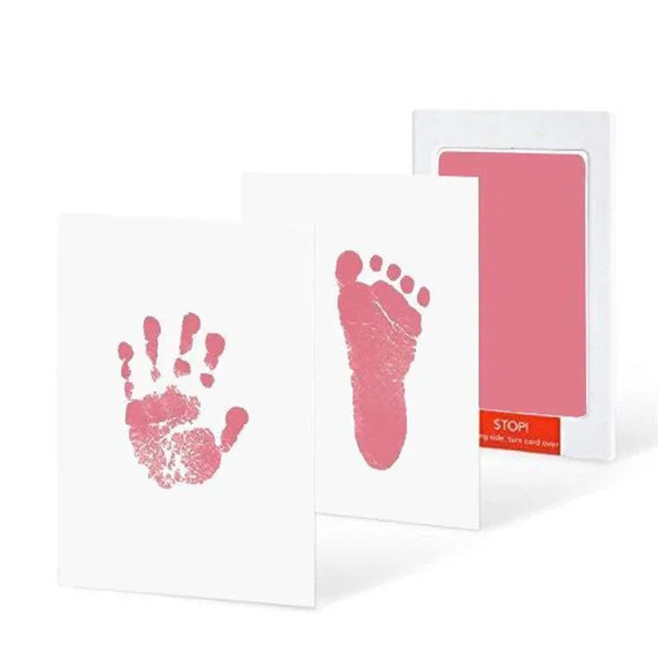 Kit d'Empreintes Bébé & Animal — Sans Encre, Non Toxique, 0-10 Mois