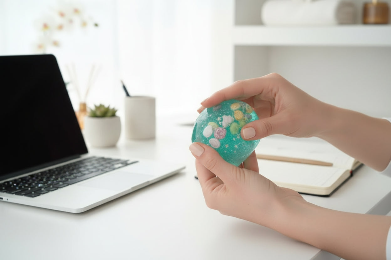 Balles Anti-Stress Océaniques – Jouets Sensoriels Apaisants
