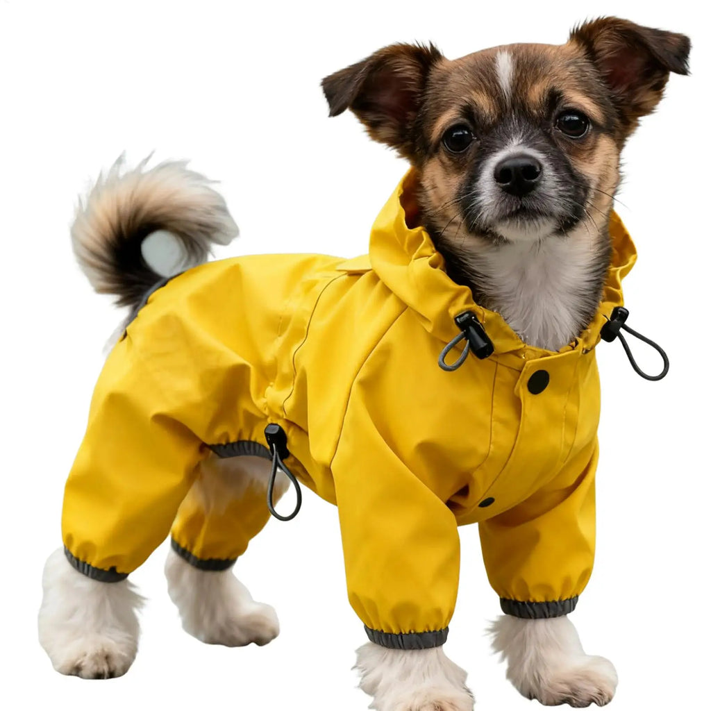 Manteau Imperméable pour Chien – Veste de Pluie Légère & Réglable