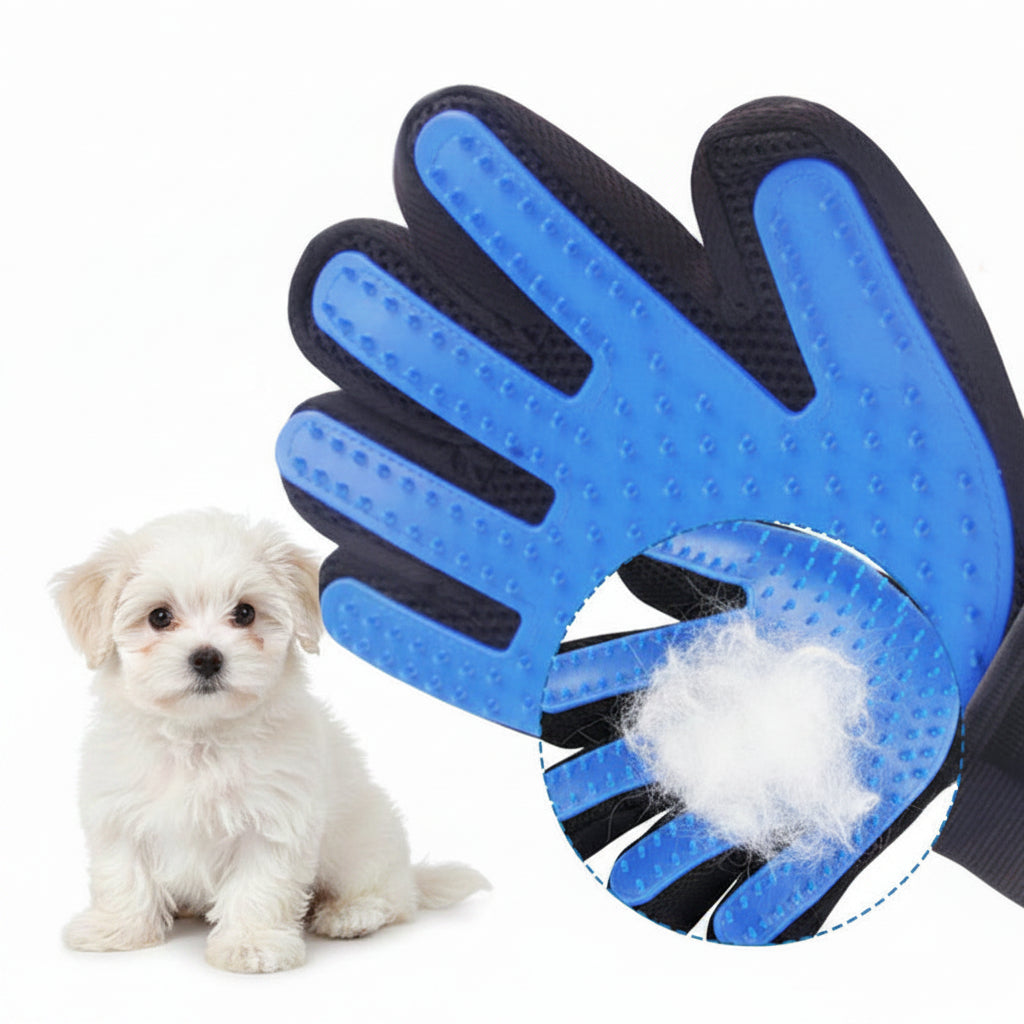 Gant de Toilettage pour Chien & Chat – Brosse Douce en Silicone & Caoutchouc