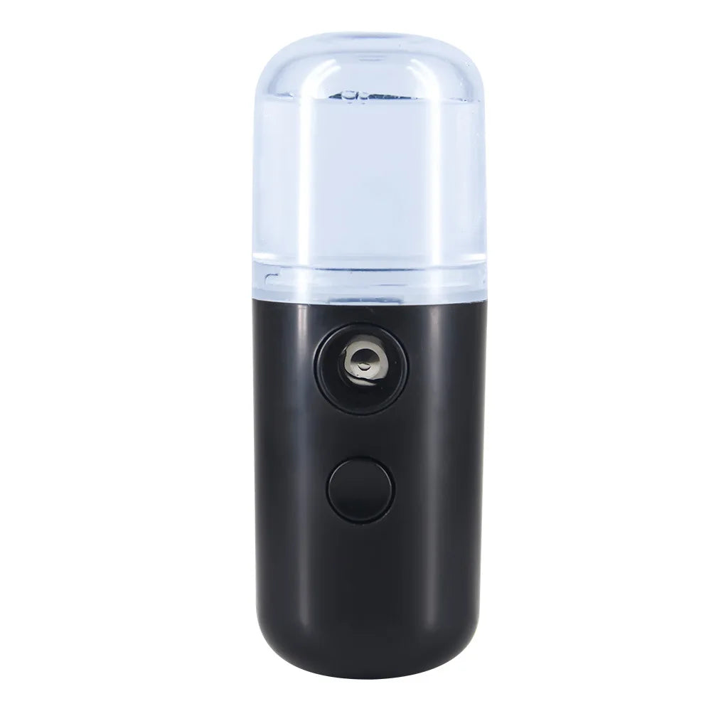 Pulvérisateur Facial à Brume USB Rechargeable — Nébuliseur Hydratant Visage, Humidificateur Portable Soins de la Peau