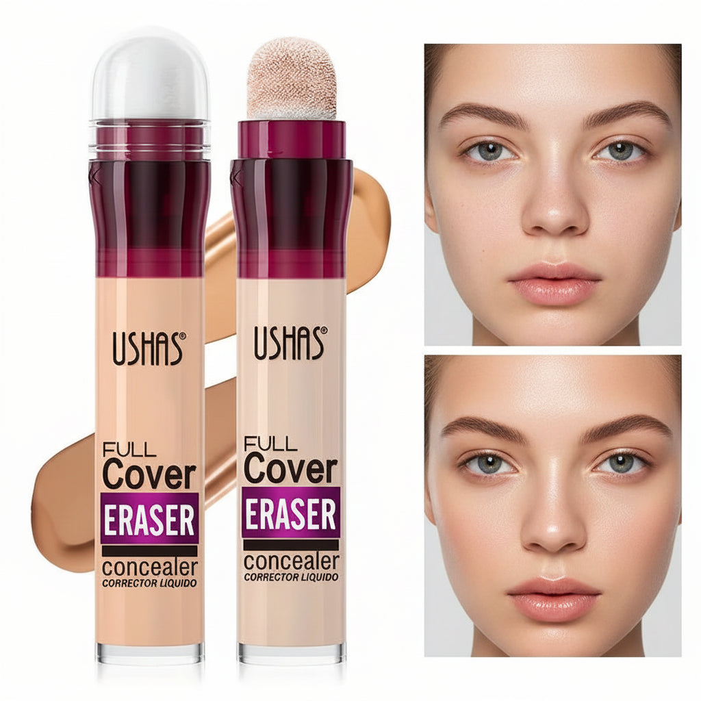 Correcteur Longue Durée Tête Éponge | Anti-Taches & Imperfections | Fond de Teint Haute Couvrance