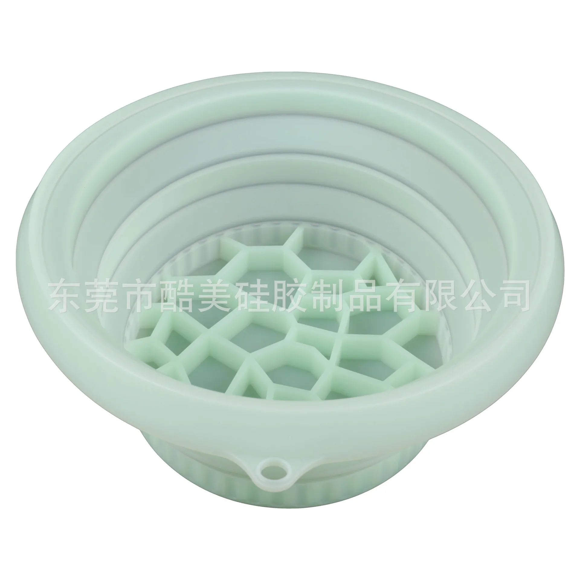 Bassin Glace Silicone Pliable Visage - Ice Bath Facial Green