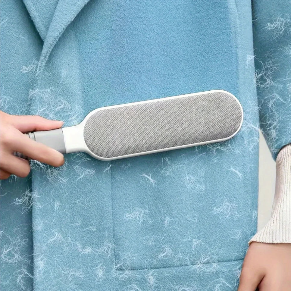 🐾 Épilateur Double Face pour Animaux – Brosse Anti-Peluches Électrostatique