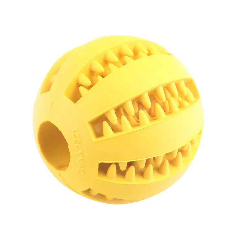 Balle Interactive pour Chien & Chat – Distributeur de Friandises & Nettoyage des Dents