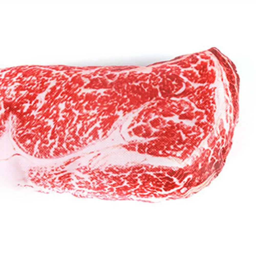 🦴 Jouet de Simulation d'Os Grinçant pour Chien – Steak Résistant, Carotte & Mâchoire Propre