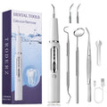 Dispositif de calcul dentaire pour chien, brosse à dents ultrasonique, détartreur électrique pour animaux de compagnie, outil de nettoyage des dents, Plaque, Kit de soins dentaires pour chien et chat BLANC