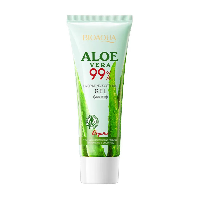 Gel Aloe Vera 99% Pur — Soin Hydratant Visage & Corps, Apaisant, Anti-Acné, Peaux Sensibles