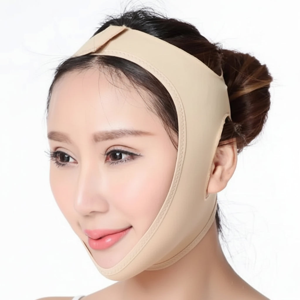 Masque Facial fin et délicat, Bandage amincissant, soins de la peau, forme de ceinture et soulever, réduit le Double menton, bande amincissante