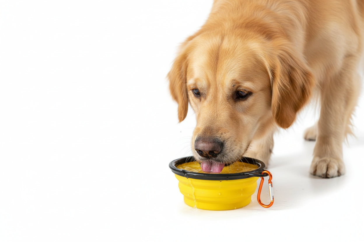 Bol Pliable en Silicone pour Chien & Chat – Portable & Léger