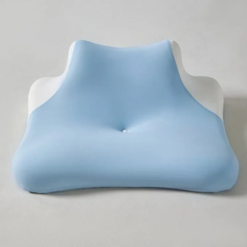 😴 Oreiller Multifonctionnel Cale Cervicale – Sommeil, Massage & Support Téléphone