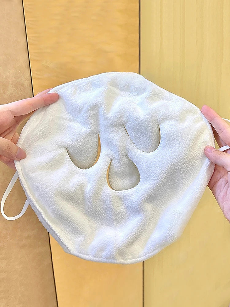 Serviette Compresse Visage Luxe — Chaud & Froid