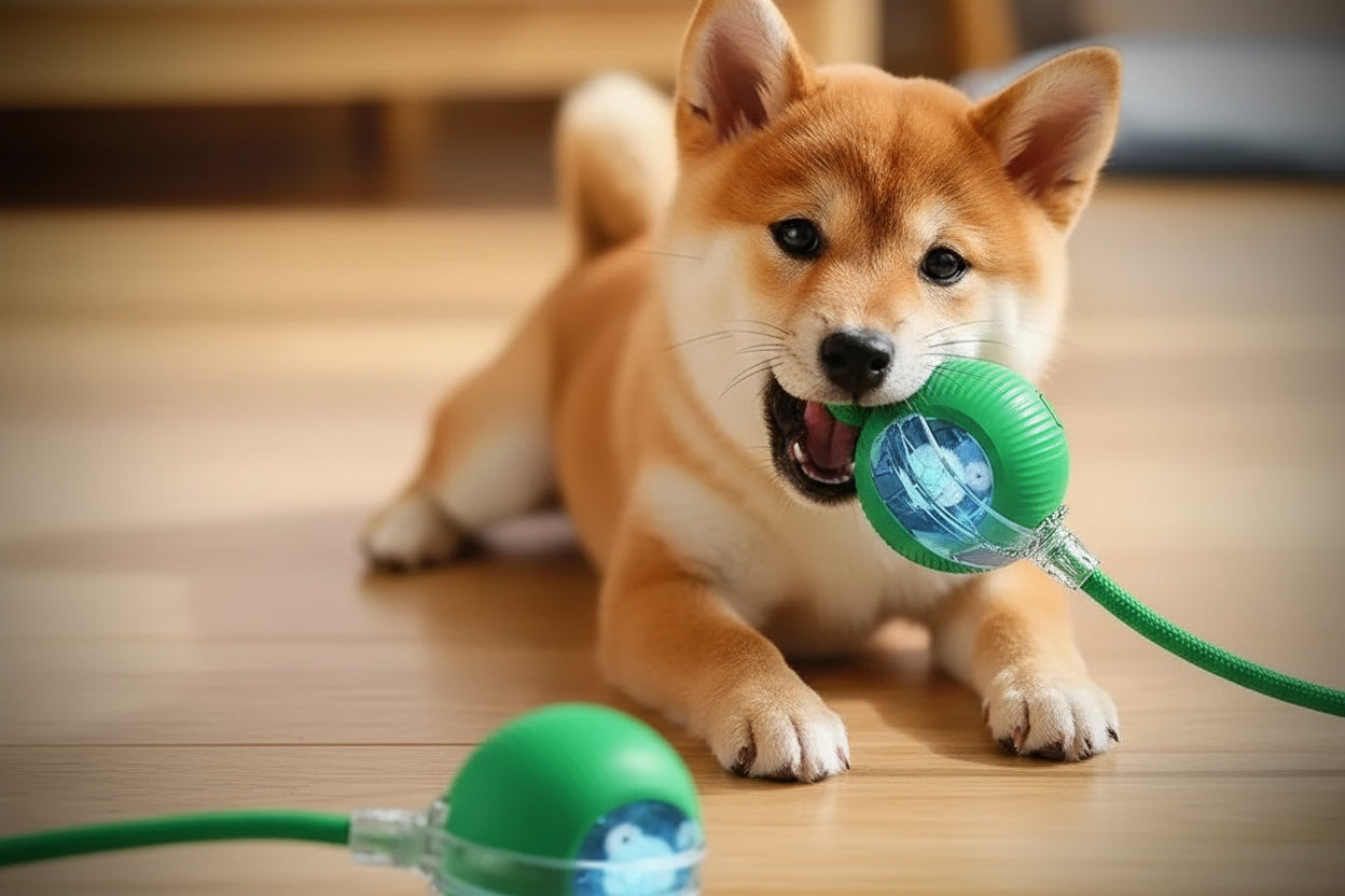 Balle Interactive Électrique pour Chat & Chien – Rechargeable