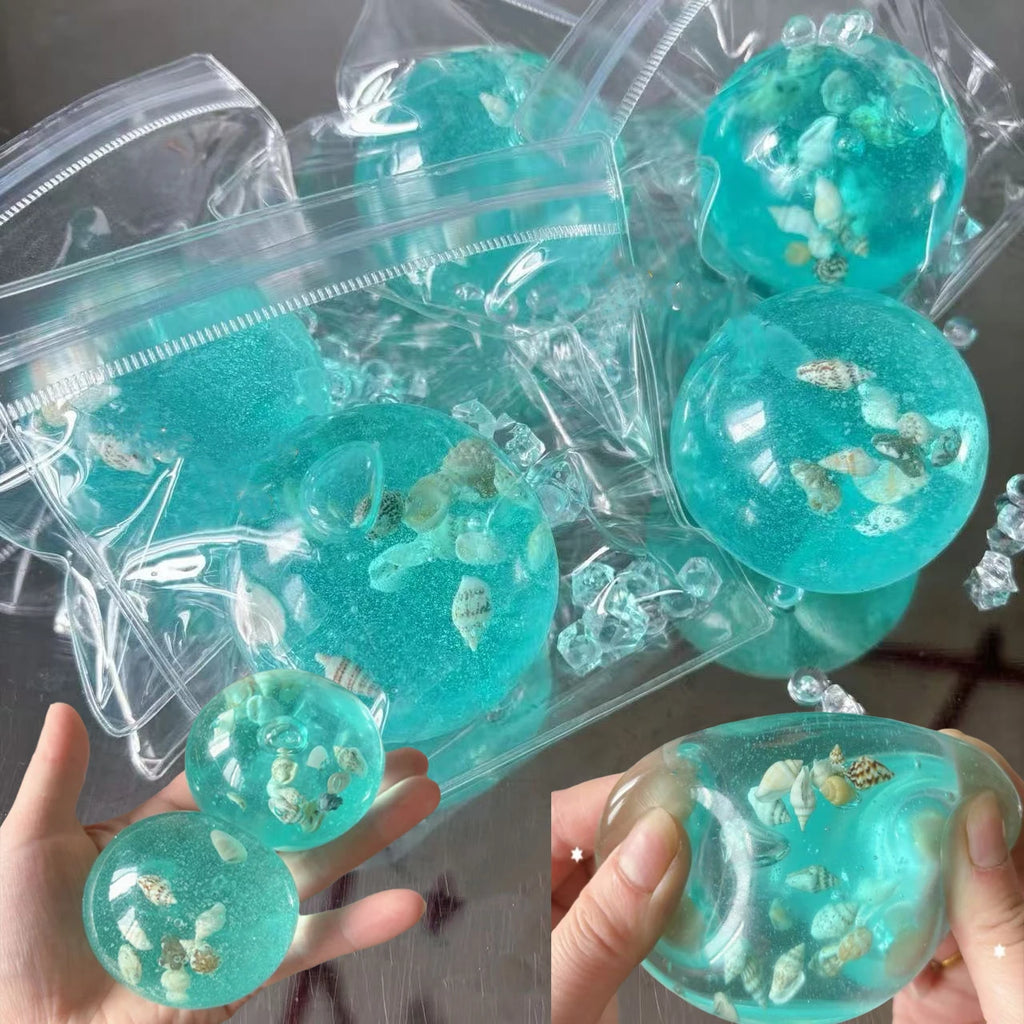 Balles Anti-Stress Océaniques – Jouets Sensoriels Apaisants