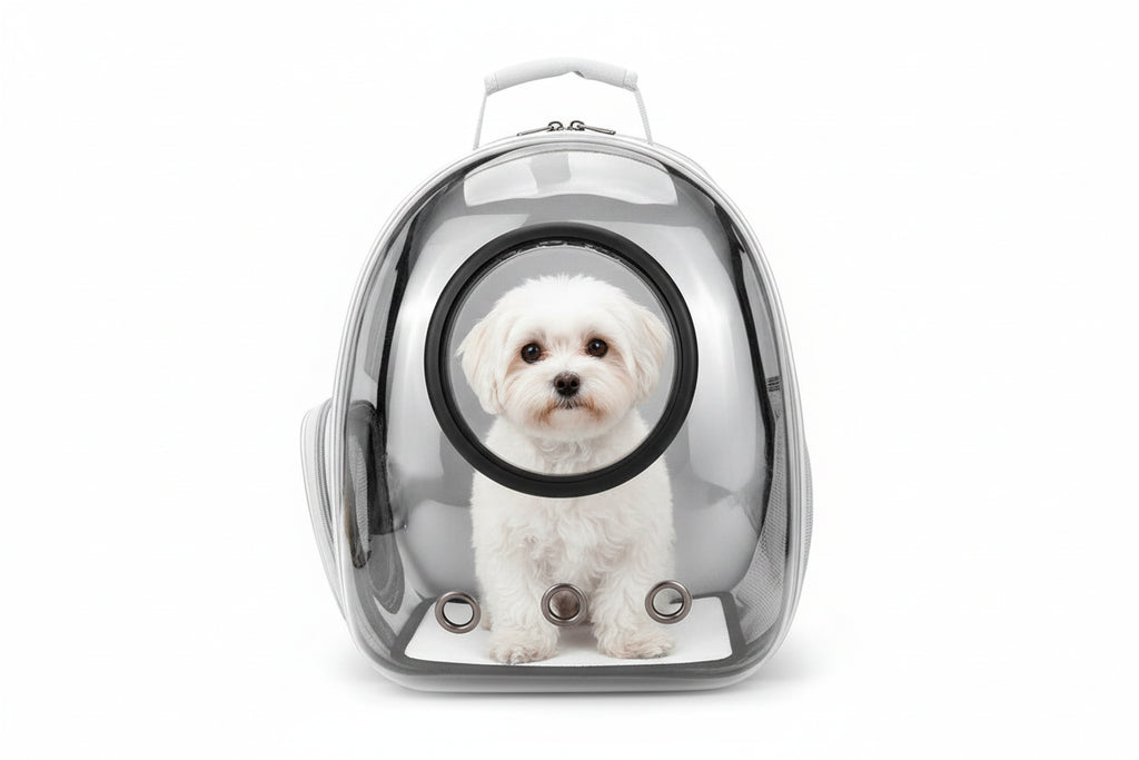 Sac à Dos Capsule Spatiale pour Animaux – Transparent & Respirant