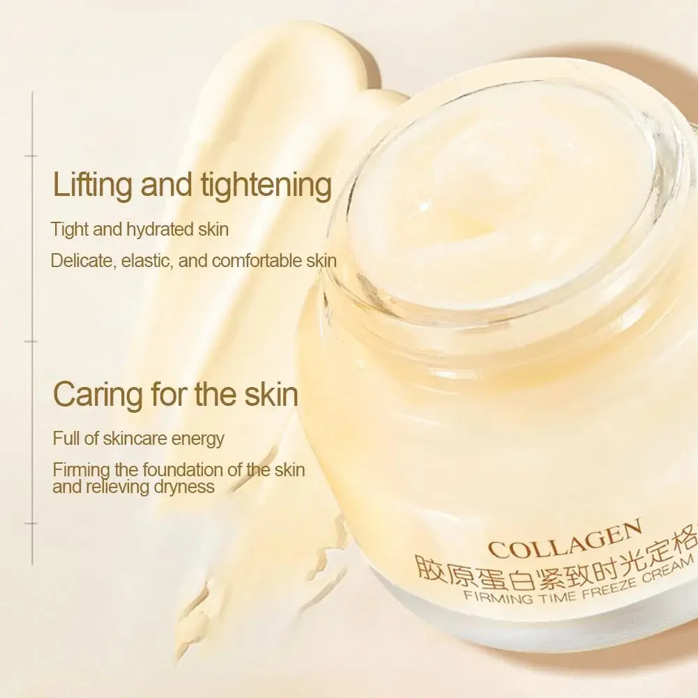 Crème Visage au Collagène 100g - Hydratante Anti-Rides