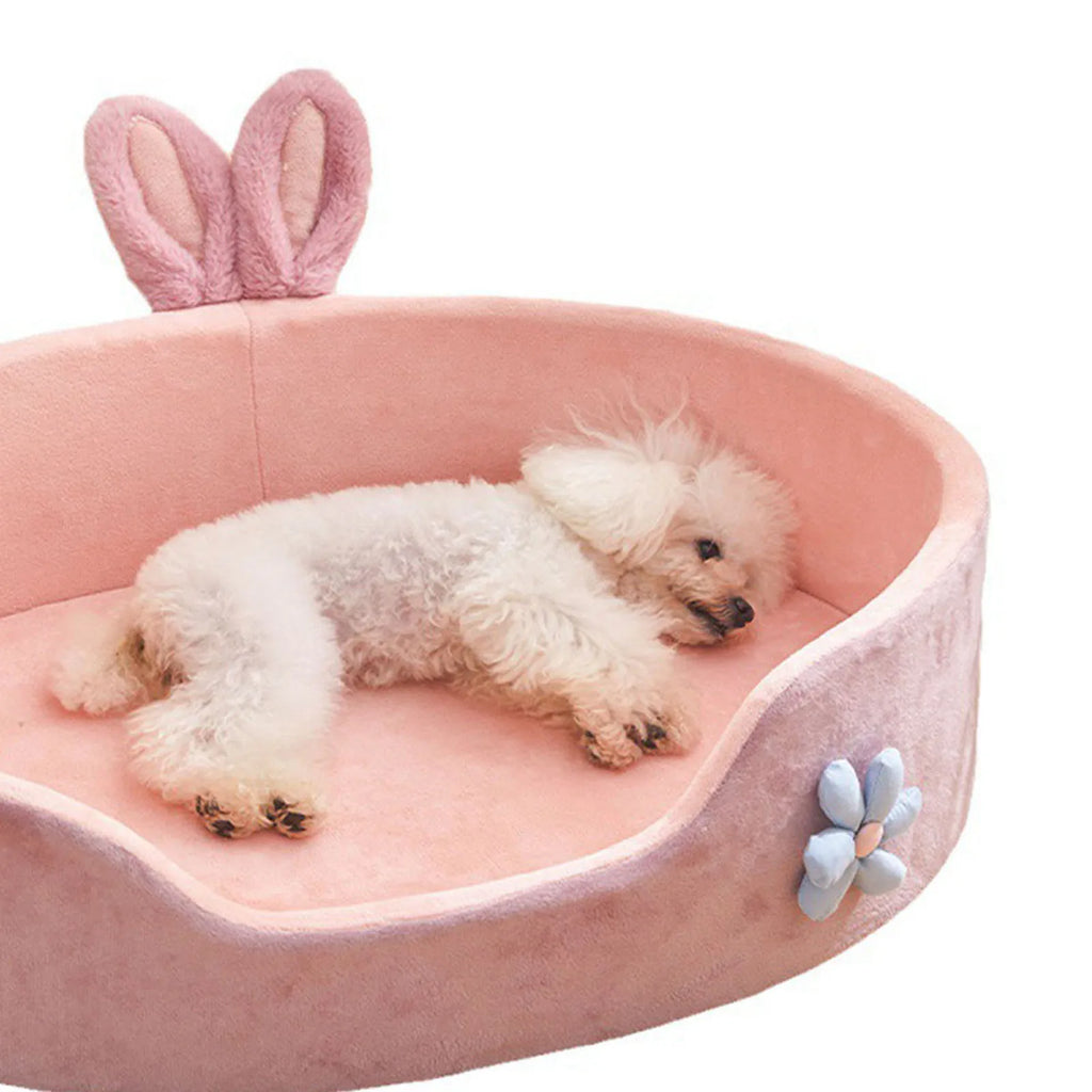 Lit Douillet pour Chien & Chat – Lavable, Toutes Saisons, Poignées Amovibles