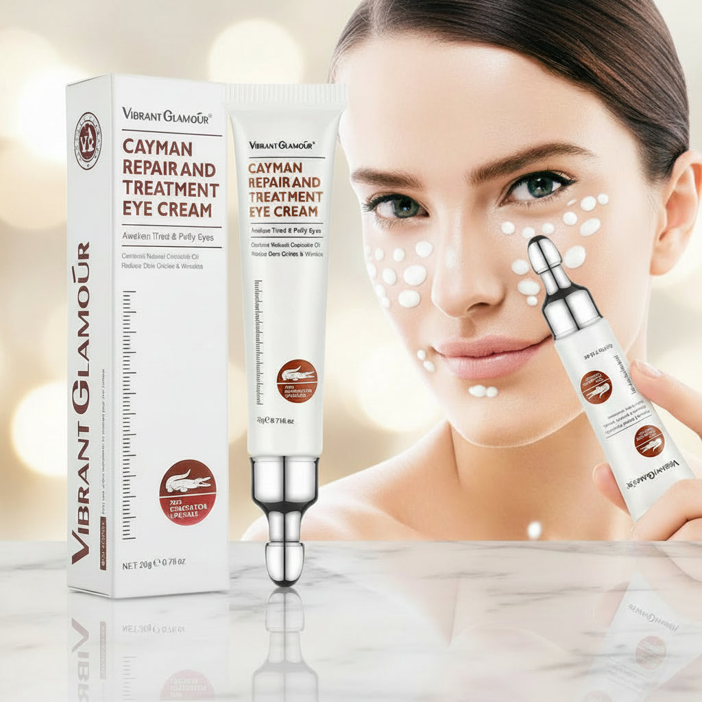 Crème Essence Yeux au Collagène — Anti-Rides, Anti-Cernes & Anti-Poches