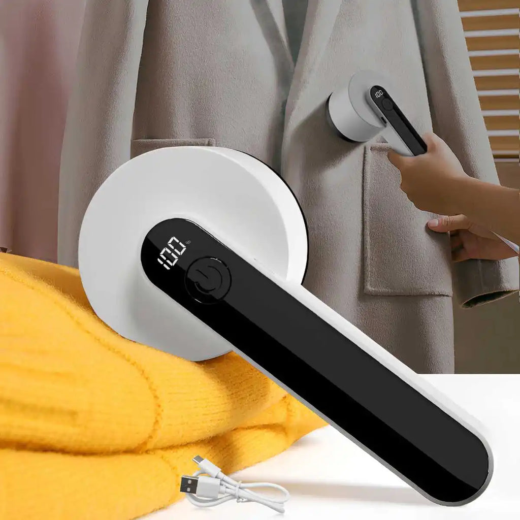 Dissolvant de peluches électrique Portable pour vêtements, dissolvant de granulés de Fuzz, affichage LED, Rechargeable pour vêtements, rasoir en tissu, dissolvant de peluches