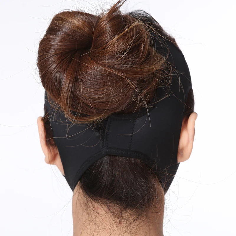 Masque Facial fin et délicat, Bandage amincissant, soins de la peau, forme de ceinture et soulever, réduit le Double menton, bande amincissante