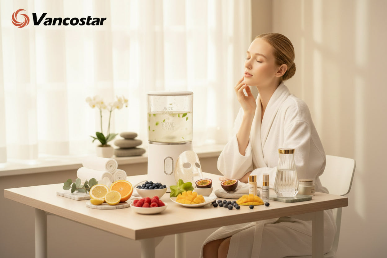 Machine à Masques Faciaux DIY - Fruits & Légumes Naturels - Spa Maison