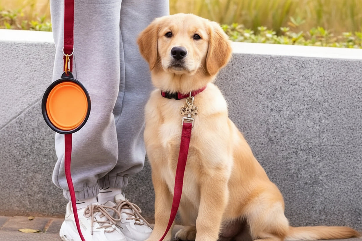 Bol Pliable en Silicone pour Chien & Chat – Portable & Léger