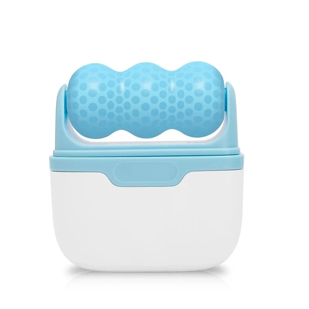 Rouleau de Glace Double Tête – Visage & Yeux | Anti-Migraine & Massage Froid