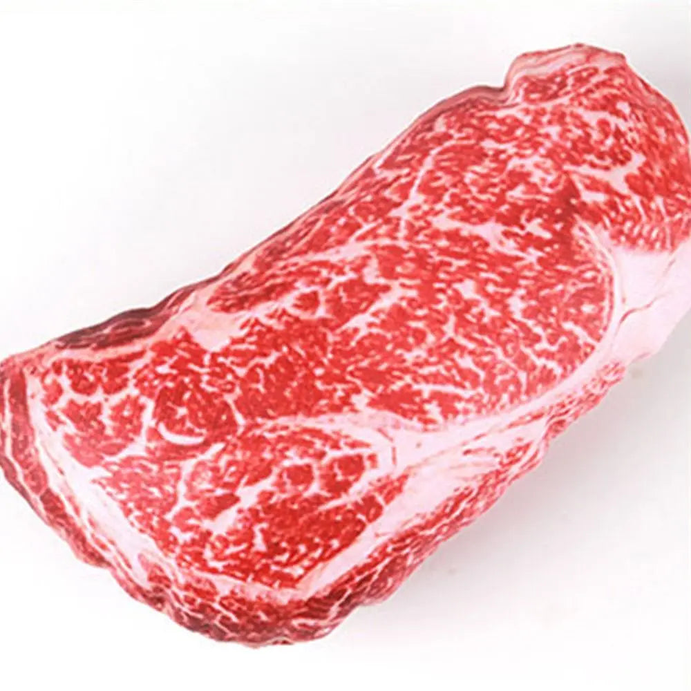 🦴 Jouet de Simulation d'Os Grinçant pour Chien – Steak Résistant, Carotte & Mâchoire Propre
