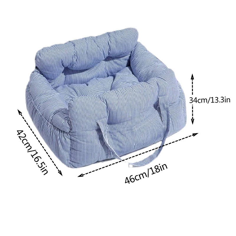 Siège de Sécurité Premium pour Animaux de Compagnie – Confort & Sécurité en Voyage