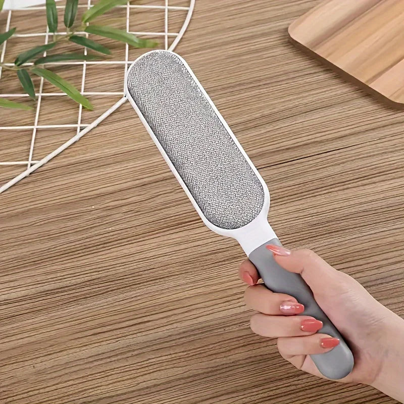 🐾 Épilateur Double Face pour Animaux – Brosse Anti-Peluches Électrostatique