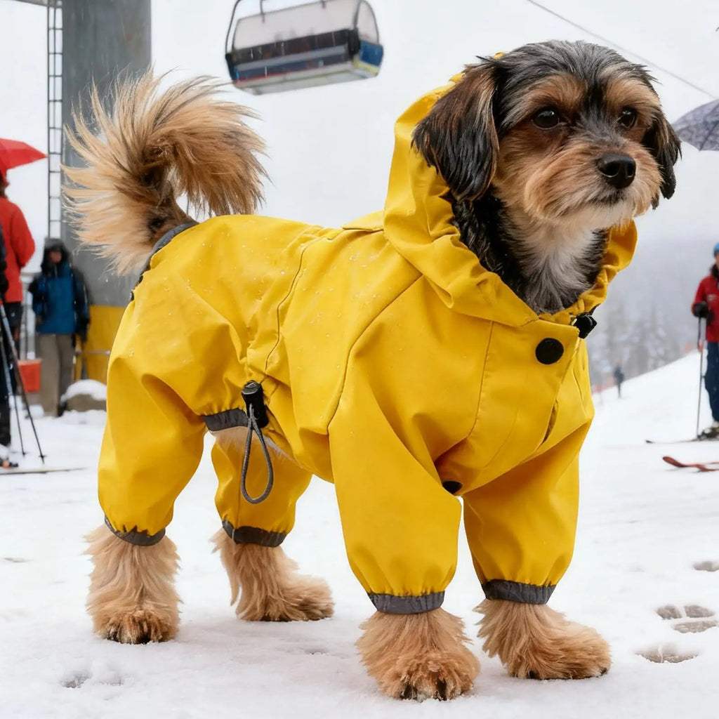 Manteau Imperméable pour Chien – Veste de Pluie Légère & Réglable
