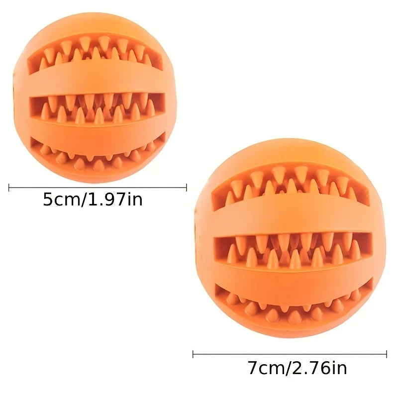 Balle Interactive pour Chien & Chat – Distributeur de Friandises & Nettoyage des Dents