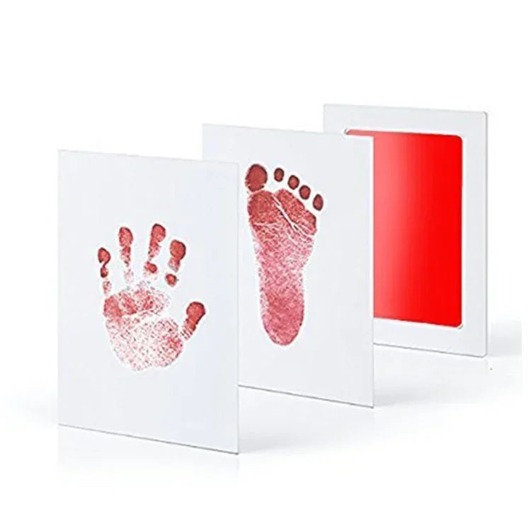 Kit d'Empreintes Bébé & Animal — Sans Encre, Non Toxique, 0-10 Mois