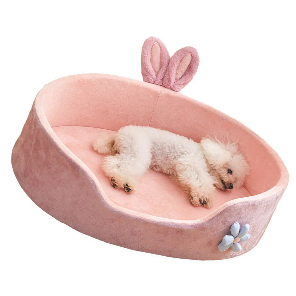 Lit Douillet pour Chien & Chat – Lavable, Toutes Saisons, Poignées Amovibles