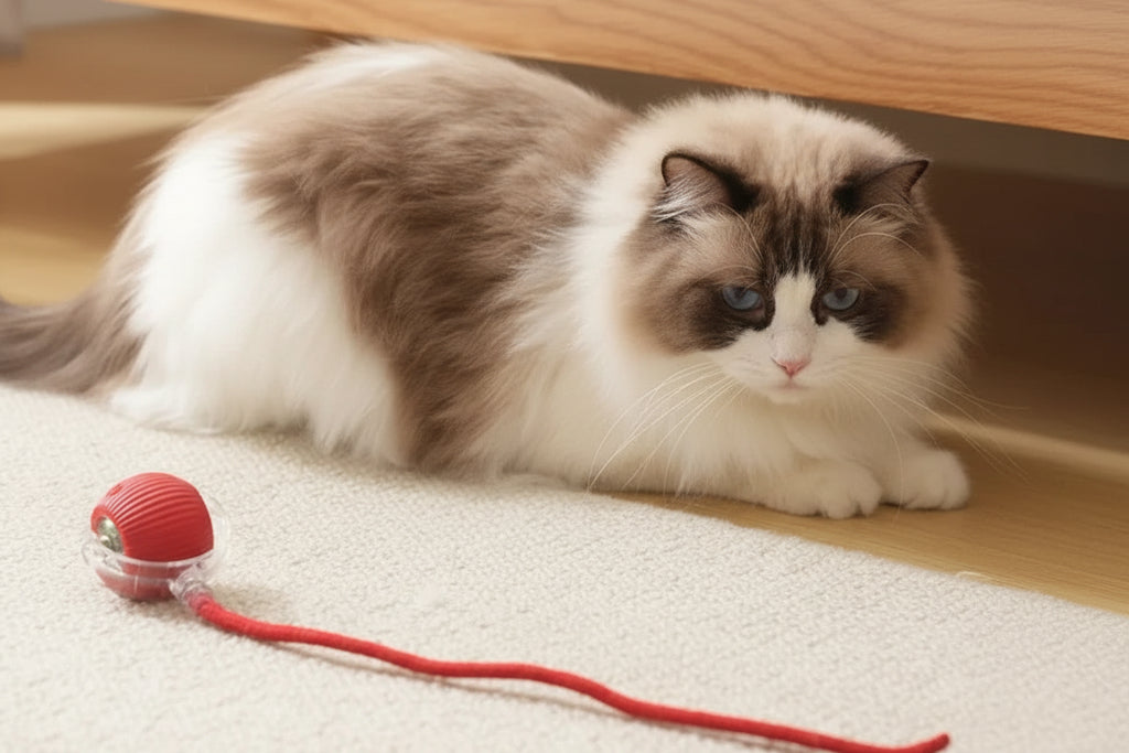 Balle Interactive Électrique pour Chat & Chien – Rechargeable