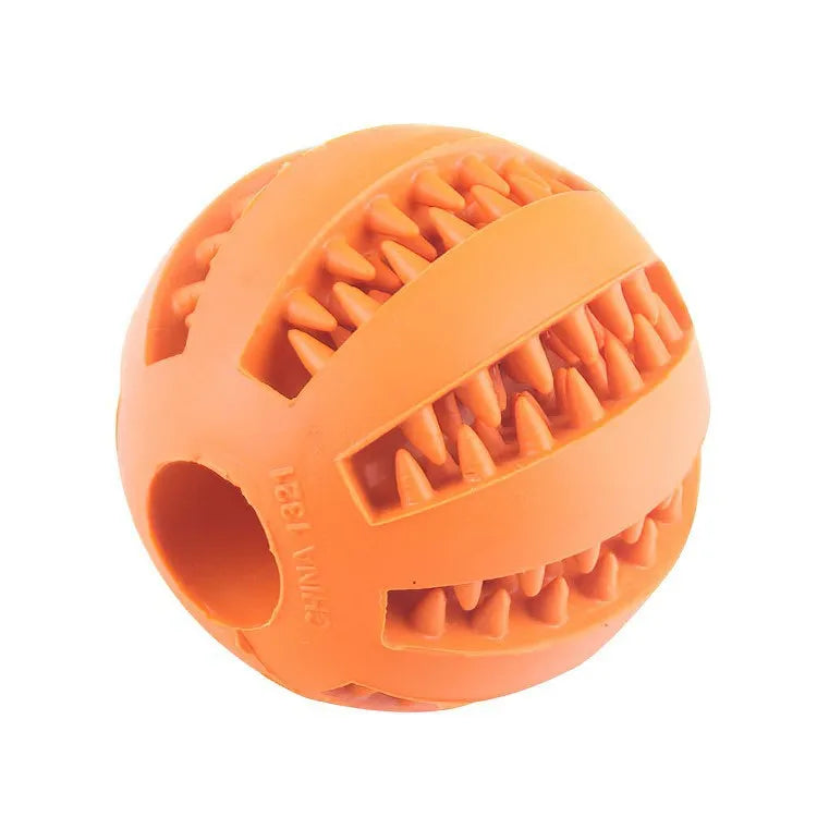 Balle Interactive pour Chien & Chat – Distributeur de Friandises & Nettoyage des Dents