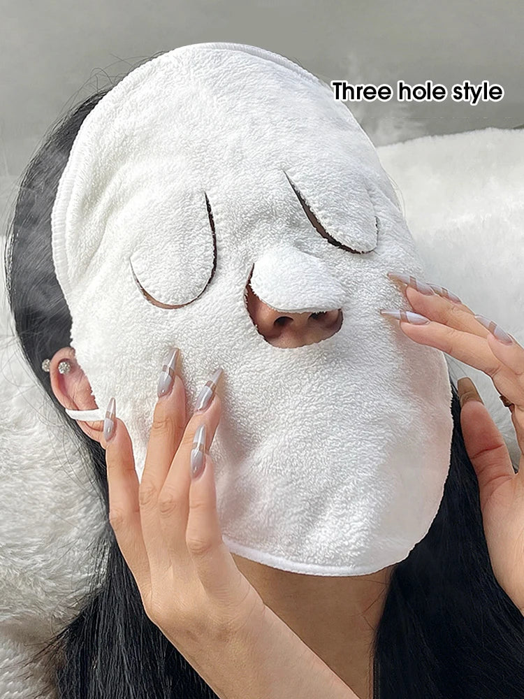 Serviette Compresse Visage Luxe — Chaud & Froid