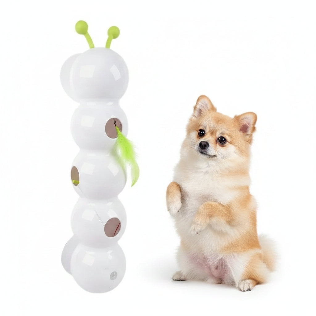 Jouet Interactif Premium pour Chat & Petit Chien – Détection de Mouvement & Recharge USB