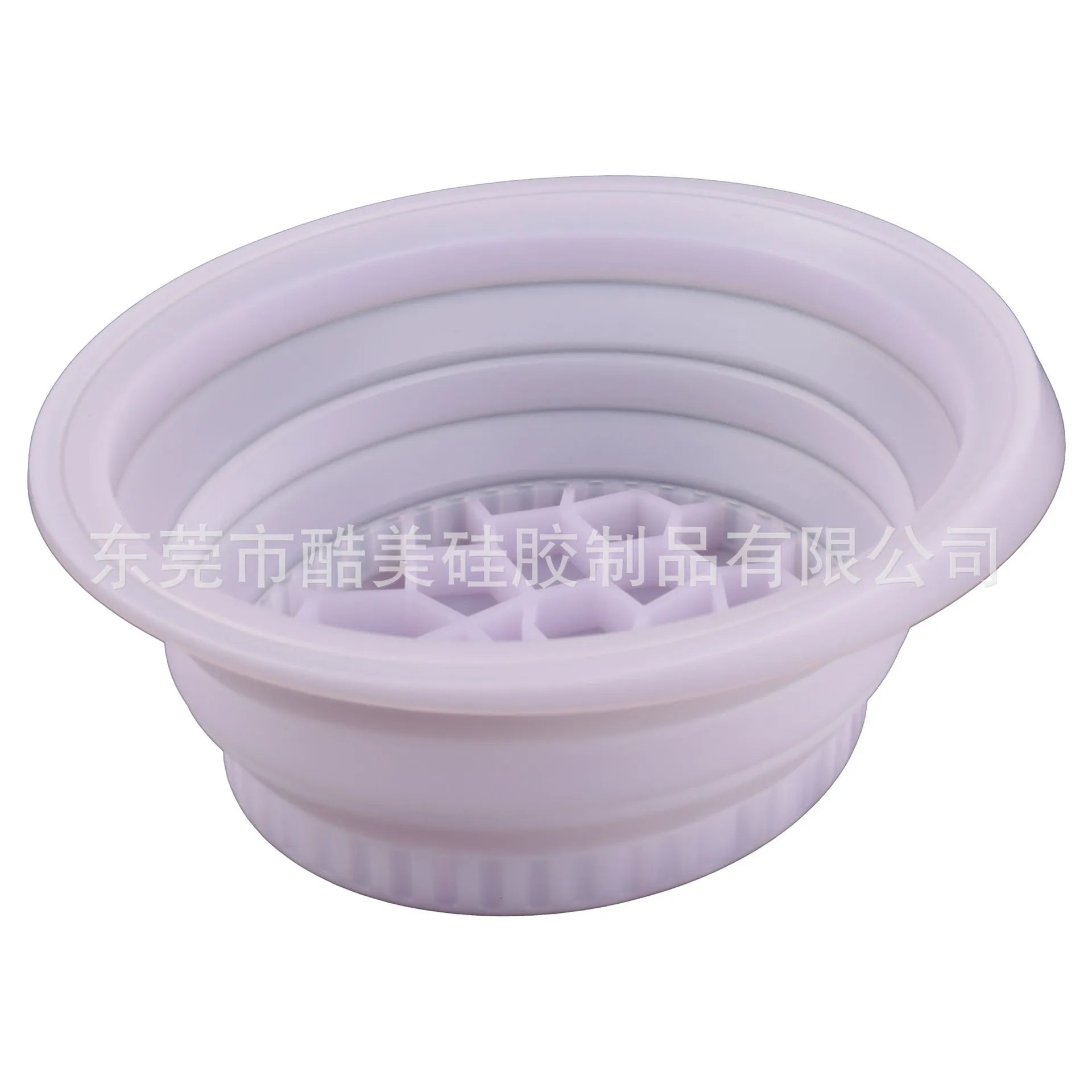 Bassin Glace Silicone Pliable Visage - Ice Bath Facial Purple