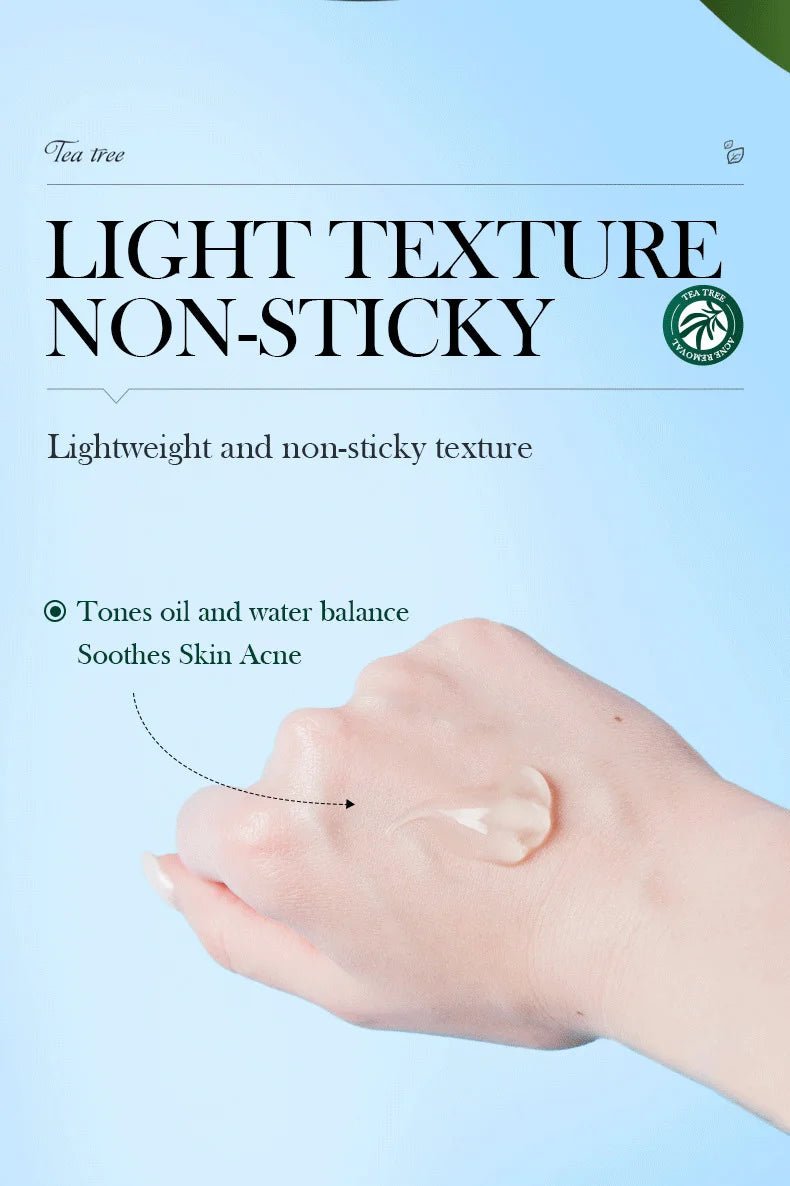 SADOER | Gel Purifiant à l'Arbre à Thé ✨ Soin Anti-Acné & Hydratant – 1/2/3 Pièces
