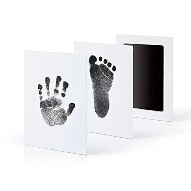 Kit d'Empreintes Bébé & Animal — Sans Encre, Non Toxique, 0-10 Mois