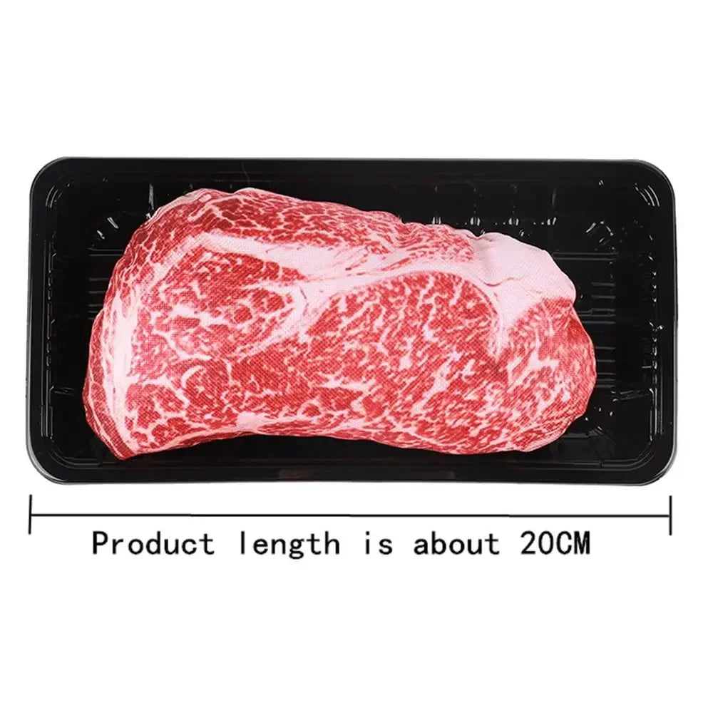 🦴 Jouet de Simulation d'Os Grinçant pour Chien – Steak Résistant, Carotte & Mâchoire Propre
